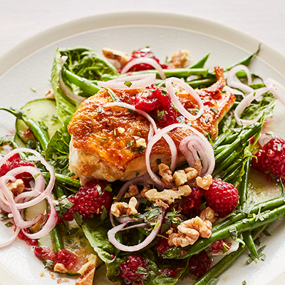 chicken-tarragon-raspberry-salad